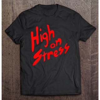 เสื้อยืด ลาย Revenge Of The Nerds High On Stress สําหรับผู้ชาย