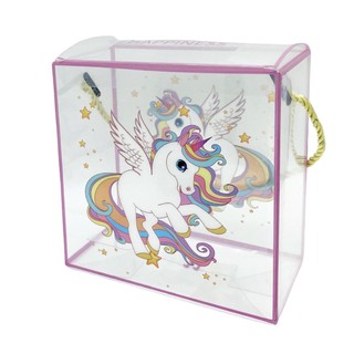 กล่องพลาสติกใส กล่องของขวัญ กล่องขนม Transparent Gift Box Paper Box Creative Packaging Birthday Gift Box