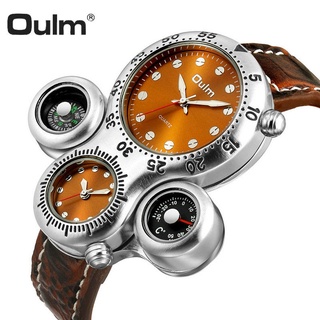 นาฬิกาผู้ชาย。 Oulm ou rie creative personal watch male compic