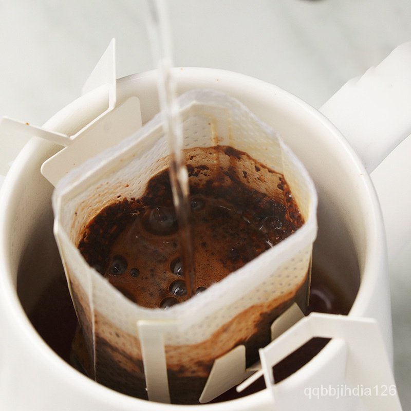 ถุงดริปกาแฟ (50ซอง) ถุงกรองกาแฟดริป แบบมีหูแขวน Drip Coffee Filter Bag[MANCAFE]