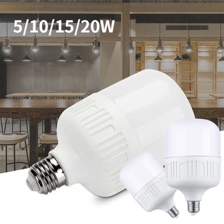 หลอดไฟฉุกเฉิน LED 5 10 15 20W E27 ประหยัดพลังงาน แบบเปลี่ยน สําหรับตั้งแคมป์กลางแจ้ง