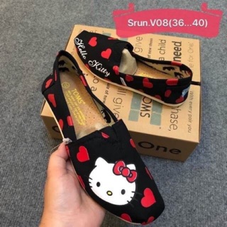 รองเท้า toms แบบสวม แบบผ้า