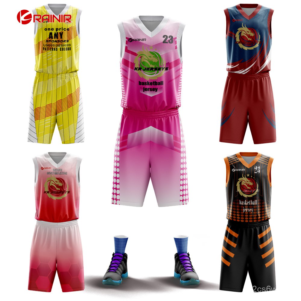 light pink basketball jersey