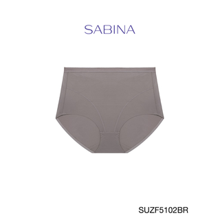 Sabina กางเกงชั้นใน ทรงเต็มตัว เก็บพุง Magic fit (ทรง Half Waist) รุ่น Panty Zone รหัส SUZF5102BR สีน้ำตาล