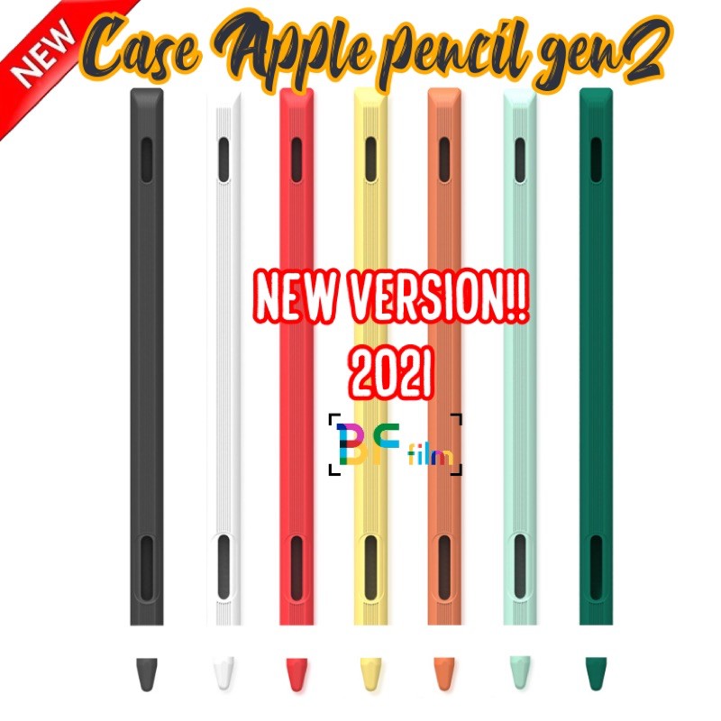 ‼️พร้อมส่งทุกสี case Apple pencil gen2 New Version 2021ป้องกันแรงกระแทกและรอยขีดข่วน