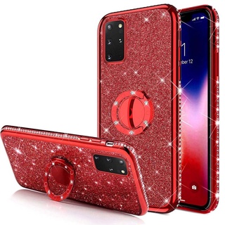 เคสซิลิโคนนิ่ม ประดับเพชร หรูหรา สําหรับ Realme 5i 6i 5S 8 5 6 7 Pro C11 C15 C2 C12 C1 C3 XT X2 X7 Pro