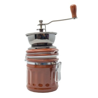 เครื่องบดกาแฟ บดเมล็ดธัญพืช เซรามิก Coffee Grinder (Brown)