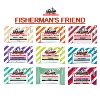 Fisherman s Friend   ฟิชเชอร์แมน ทุกรสชาติ 25 กรัม