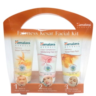 Himalaya Fairness Kesar Facial Kit Set { เซ็ทปรับหน้าขาวใส }