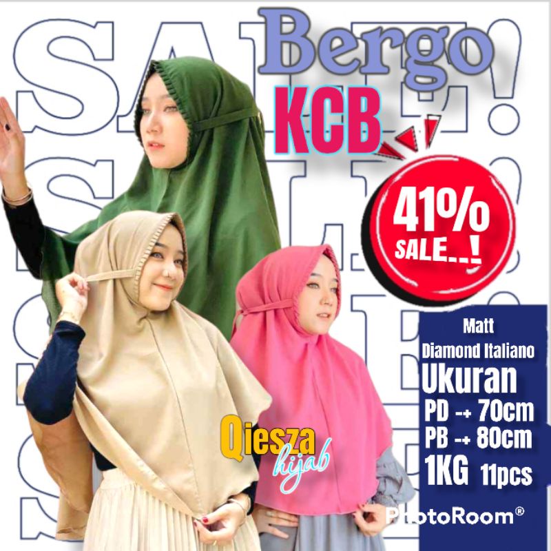 Bergo SARAH LIPIT // MARYAM ฮิญาบแบบพับได้ กลิ่น ORI Qiesza