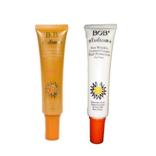 (เคลียสินค้า) ของแท้มีหน้าร้าน กันแดด BOB บีโอบี กันแดดหน้า sun wrinkle control cream high protection