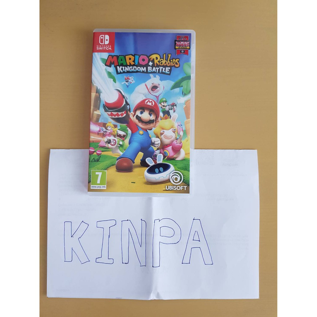 [NSW] แผ่นเกม Mario+Rabbids: Kingdom Battle มือสอง สำหรับเครื่อง NSW Nintendo Switch