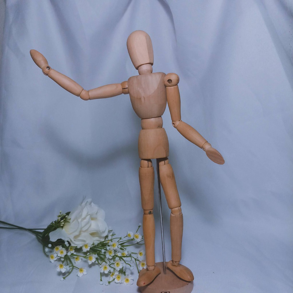 หุ่นไม้จำลอง ยี่ห้อ ST Wood manikins ขนาด12นิ้ว
