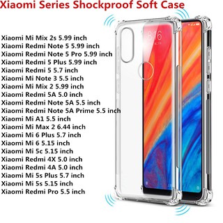 เคสสำหรับ Xiaomi Series Xiaomi Pocophone F1 Xiaomi Redmi Note 5 Pro 5.99 นิ้วแบบใสกันกระแทก