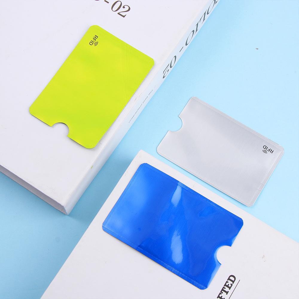 Kugigi 5 ชิ้น Rfid ที่ใส่บัตรเครดิต บัตรเครดิต ธนาคาร บล็อกความปลอดภัย