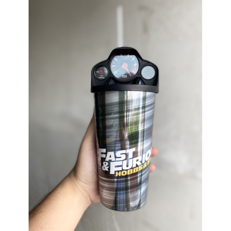 แก้วน้ำ Fast And Furious Hobbs and Shaw
