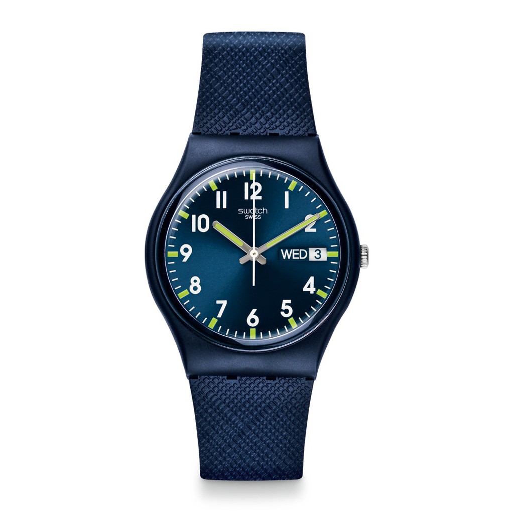 Swatch นาฬิกาผู้ชาย WHICE รุ่น SB03N103
