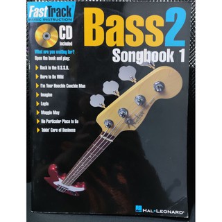 Fasttrack Bass Song Book 1 – LEVEL 2 พร้อม CD