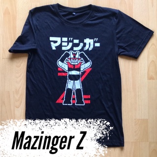 เสื้อยืด Mazinger Z เสื้อยืดลายหุ่นยนต์ มาชินก้า