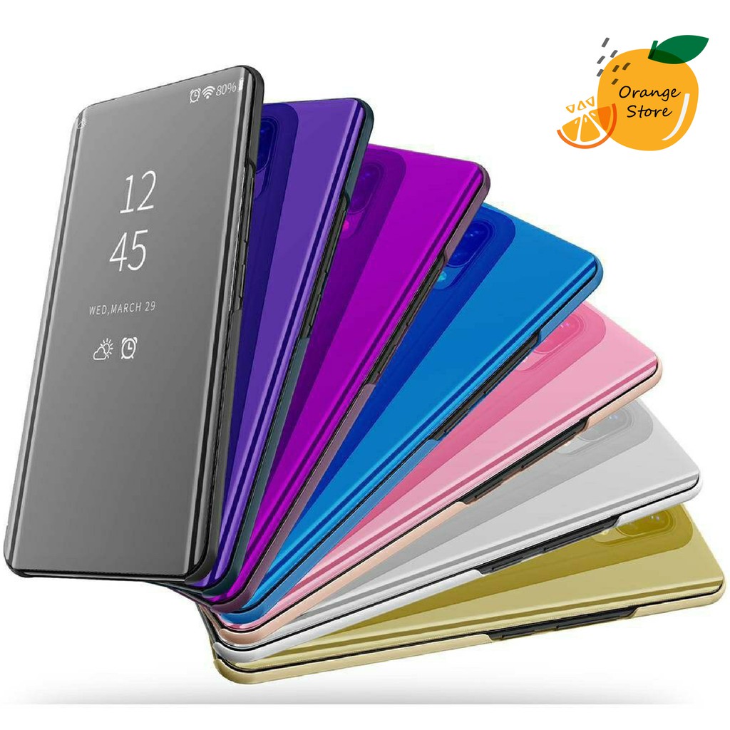 (พร้อมส่งจากไทย)เคส Huawei Flip ฝาเปิดปิดเงาสมาร์ทเคสตั้งได้ Y6S/Y6(2019) Y5p(2020) Y6p(2020) Y7p(20