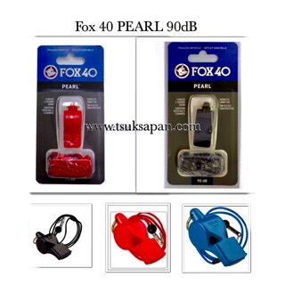 นกหวีด Fox 40 PEARL 90dB (ของแท้100%) นกหวีดที่ดัง 90 เดซิเบล มี 3 สี ให้เลือก สีแดง /สีดำ/สีน้ำเงิน