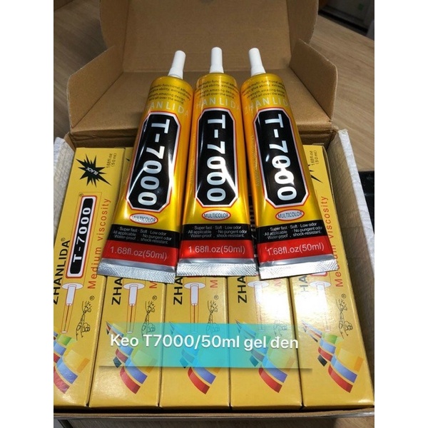 T7000 GLUE 50ml สีดํา