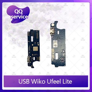 USB Wiko U Feel Lite /ufeel lite อะไหล่สายแพรตูดชาร์จ  Charging Connector Port Flex Cable（ได้1ชิ้นค่ะ) QQ service