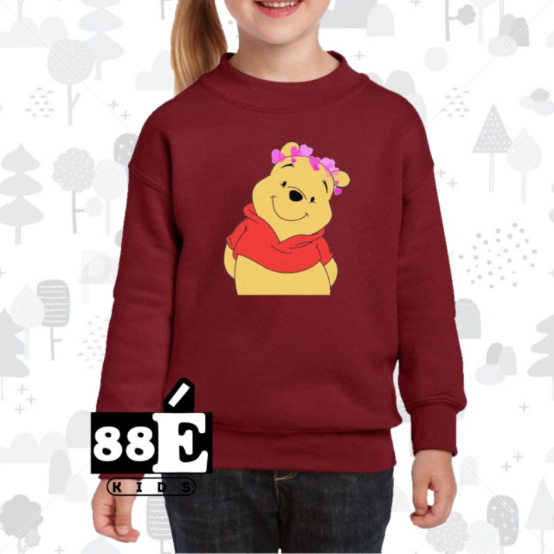 เสื้อแจ็คเก็ตเด็กน่ารัก& 39; - เสื้อกันหนาว Winnie The Pooh - 042