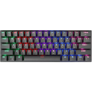 คีย์บอร์ดเกมมิ่ง Tsunami Outemu MK-61 61Keys 60% Compact Mechanical Keyboard (รับประกันสินค้า 2 ปี)