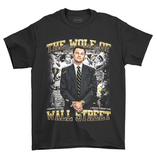 เสื้อยืด พิมพ์ลายภาพยนตร์ The WOLF OF WALL STREETS-5XL