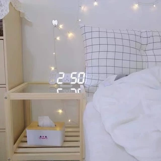 นาฬิกาดิจิตอล นาฬิกา LED นาฬิกาตั้งโต๊ะ แขวนผนัง LED Digital Wall Clock #B-029