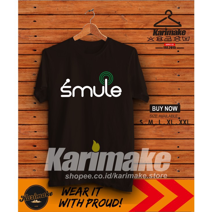 เสื้อยืด Smule Music T-shirt - KHEY OLD SHOP