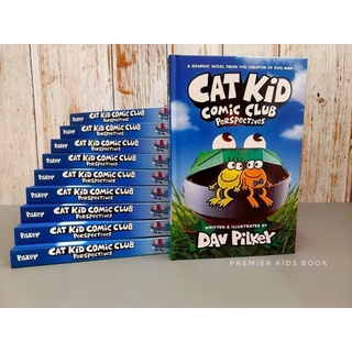 (ลิขสิทธิ์แท้ ) Cat Kid Comic Club Perspectives. By Dav Pilkey