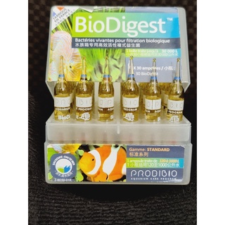 Prodibio BioDigest , Prodibio Bioptim , Prodibio CoralVits  , Prodibio Stop Ammo , Prodibio BioTrace แบบยกกล่อง 30หลอด