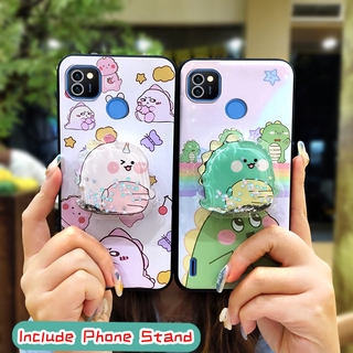 เคสโทรศัพท์ซิลิโคนกันฝุ่นลายการ์ตูนน่ารักสําหรับ Tecno POP4/BC2