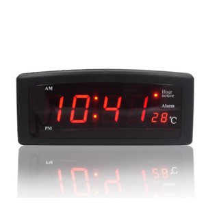 นาฬิกาดิจิตอล LED CX-818 ตั้งโต๊ะ Number Clock ตั้งโต๊ะ รุ่น NO 818 LED ขนาด 20x8x2CM