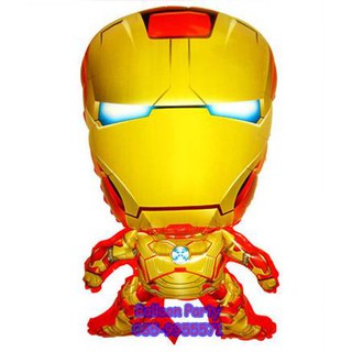 ลูกโป่งการ์ตูนไอออนแมน Iron Man Super Hero Foil Balloon