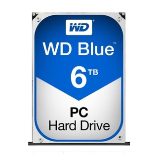 HDD WD 6TB BLUE 5400RPM Model : WD60EZAZ-3YEAR / HARDDISK DESKTOP