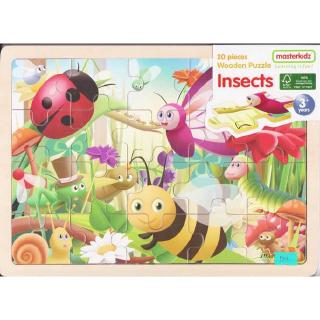 Aksara for kids  Insects Jigsaw Puzzles (ภาพต่อไม้)