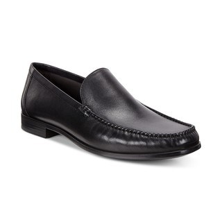 ECCO Mens Formal Shoes Dress Moc Black