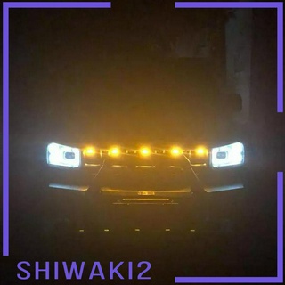 ( Shiwaki2 ) 3 X ไฟ Led สําหรับ Ford F - 150 F150 Raptor Style กระจังหน้ารถยนต์ 2015-2019 สีเหลือง