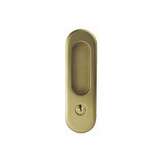 กุญแจบานเลื่อน HAFELE 499.65.091 HF SLIDING 499.65.0911 FLUSH PADLOCK