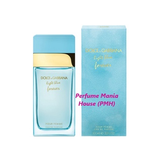 ของแท้!!! DOLCE &amp; GABBANA Light Blue Forever EDP for Women 100ml กล่องซีล (โปรดทักแชทเพื่อสอบถามสต็อก่อนสั่งซื้อนะคะ)