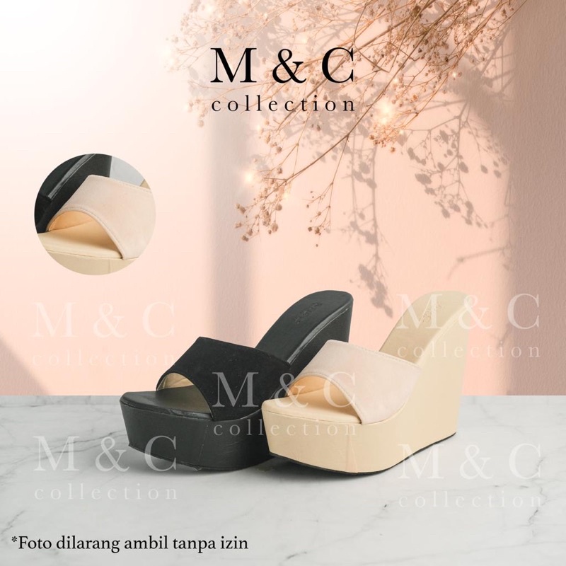 รองเท้าแตะส้นสูงระดับไฮเอนด์ Wedgest al05 - รูปที่ 4