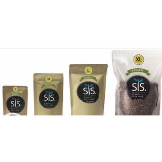 เมล็ดเชีย ออร์แกนิค จากเม็กซิโก ยี่ห้อ SiS Organic Chia seed