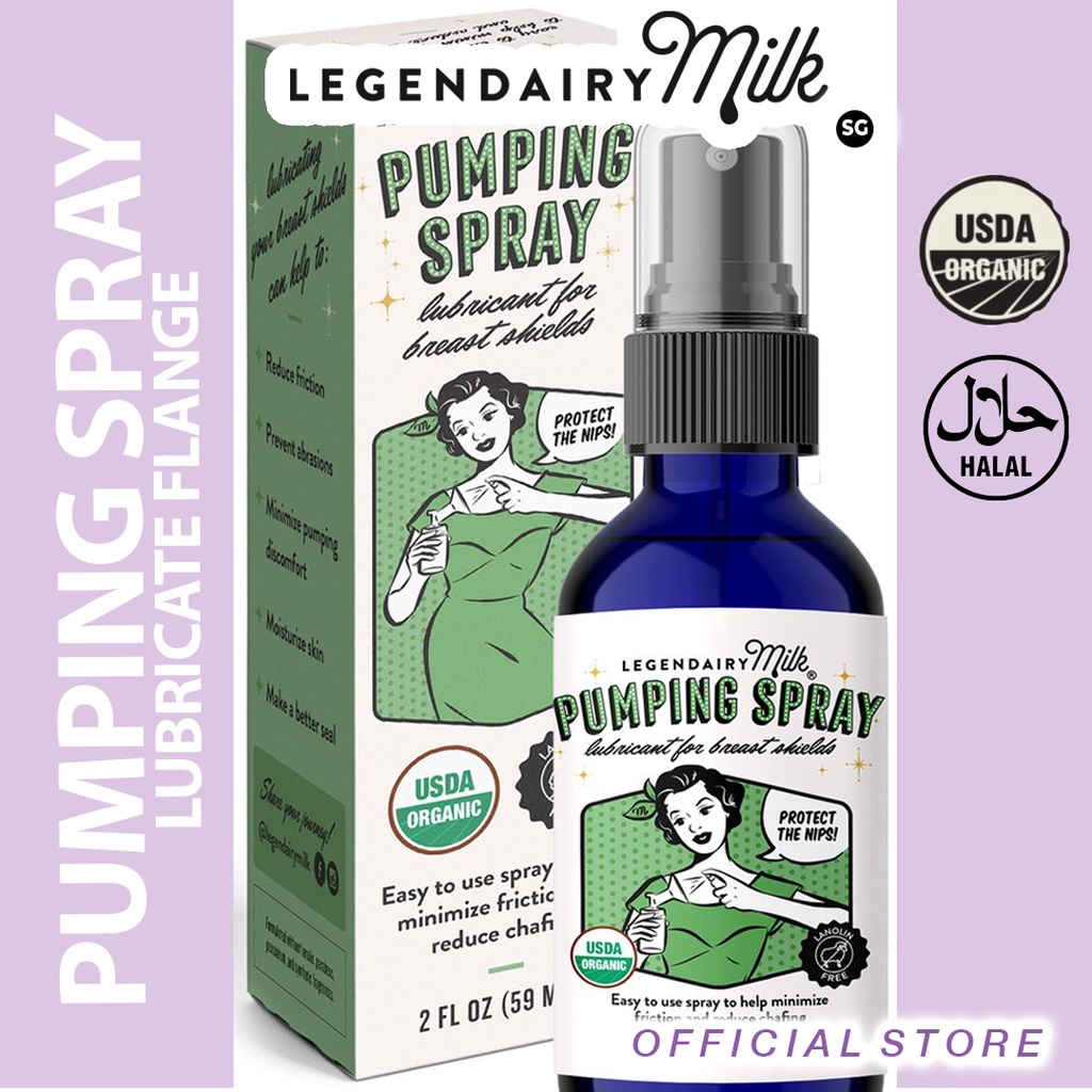 Legendairy Milk Pumping Spray (Flange Lubricant)
