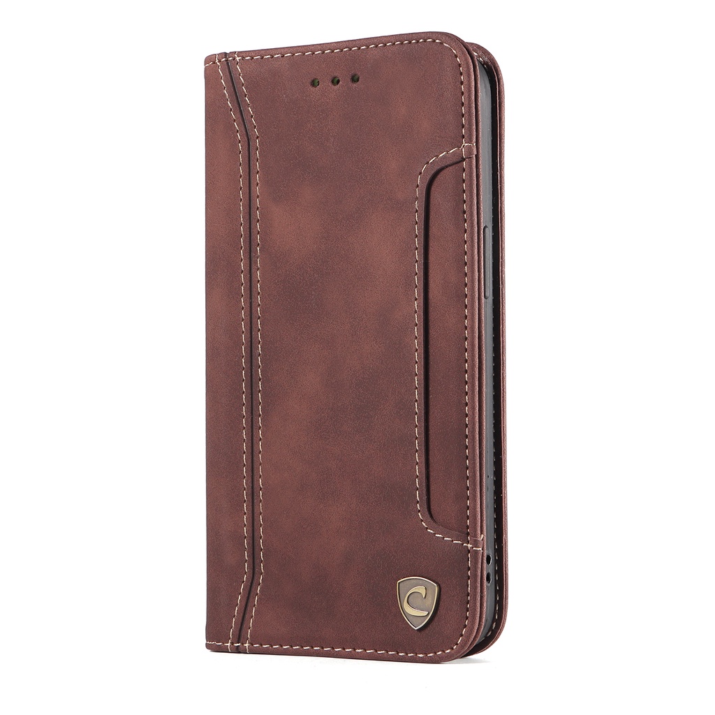 VIVO V19 VIVO V17 PRO VIVO V15 VIVO V15 PRO CASEON FLIP WALLET CARD SLOT LEATHER CASE C001