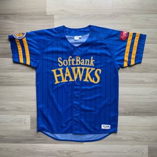 เสื้อเบสบอลญี่ปุ่นมือ2ของแท้: SoftBank HAWKS