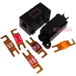 Ans-h กล่องฟิวส์ ANS-8 20A 50A 70A 80A 100A 150A 175A 200A เพื่อความปลอดภัย สําหรับรถยนต์