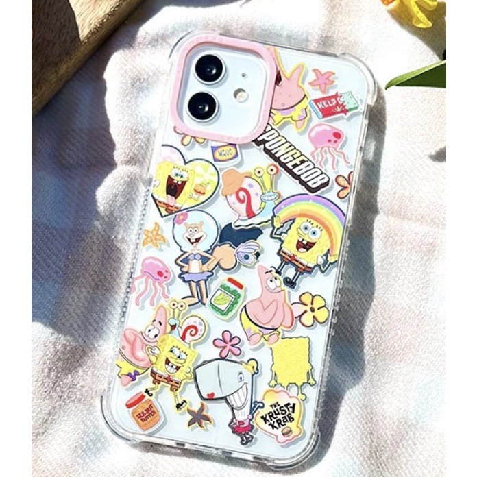 ꒰ Sold Out ꒱ 🧽🪸 Spongebob x Skinnydip Patrick Jellyfish Shock Case 12 13 Pro 12Pro 13Pro Max യ • ลิขสิทธิ์ #6